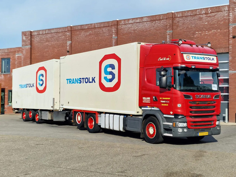 Scania R580 Topline 6x2*4 Frigo + Burg trailer - Retarder - Steering axle - Night clima - Рефрижератор: фото 1 Scania R580 Topline 6x2*4 Frigo + Burg trailer - Retarder - Steering axle - Night clima - Рефрижератор: фото 1