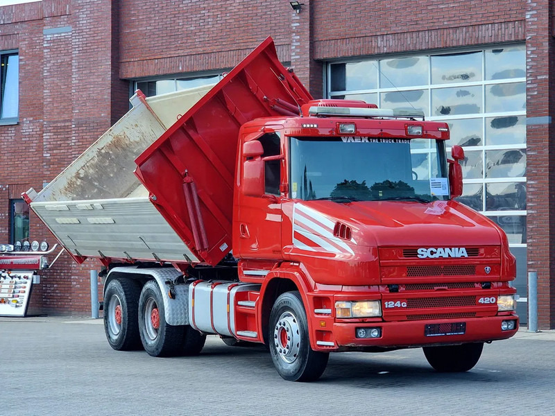 Scania T124-420 6x4 - Tipper - Retarder - Full steel - HUB Reduction - Manual gearbox - Самосвал: фото 2 Scania T124-420 6x4 - Tipper - Retarder - Full steel - HUB Reduction - Manual gearbox - Самосвал: фото 2