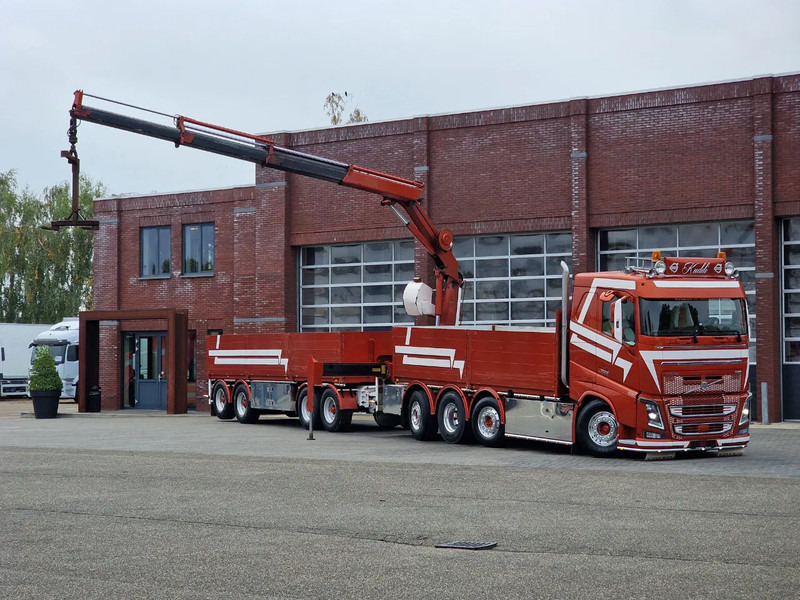 Volvo FH 16.750 8x2*6 - Palfinger PK15002 Crane/Grua - Show truck + Trailer - - Автоманипулятор: фото 1 Volvo FH 16.750 8x2*6 - Palfinger PK15002 Crane/Grua - Show truck + Trailer - - Автоманипулятор: фото 1