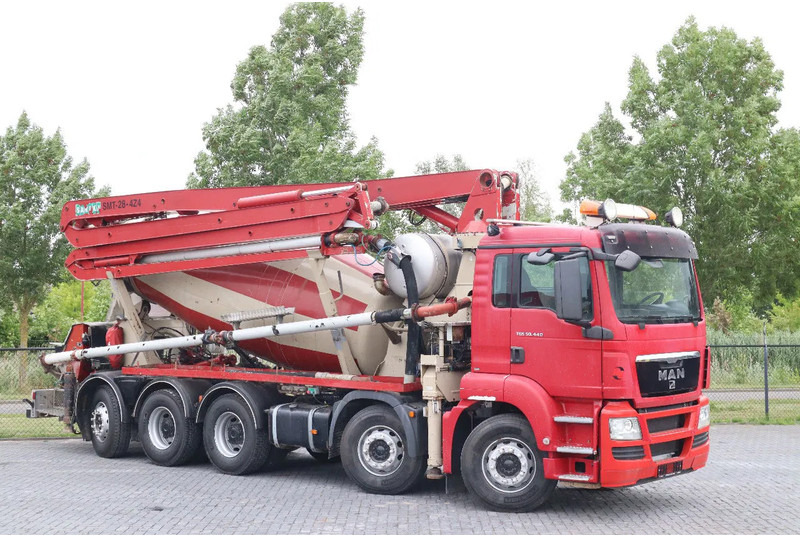 MAN TGS 50.440 | 10X4*6 | SARAKA 28 METER | 8M3 MIXER - Автобетоносмеситель: фото 4 MAN TGS 50.440 | 10X4*6 | SARAKA 28 METER | 8M3 MIXER - Автобетоносмеситель: фото 4