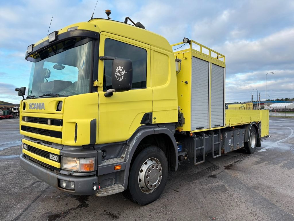 Scania P94/220 4x2 Manuel - Euro 2 - Грузовик бортовой/ Платформа: фото 1 Scania P94/220 4x2 Manuel - Euro 2 - Грузовик бортовой/ Платформа: фото 1