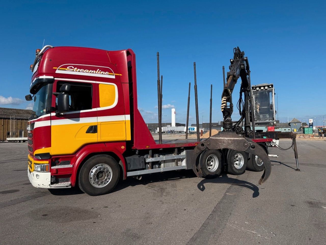 Scania R580 V8 8x4*4 Crane Kesla 21127 / Woodtransport - Автоманипулятор: фото 1 Scania R580 V8 8x4*4 Crane Kesla 21127 / Woodtransport - Автоманипулятор: фото 1