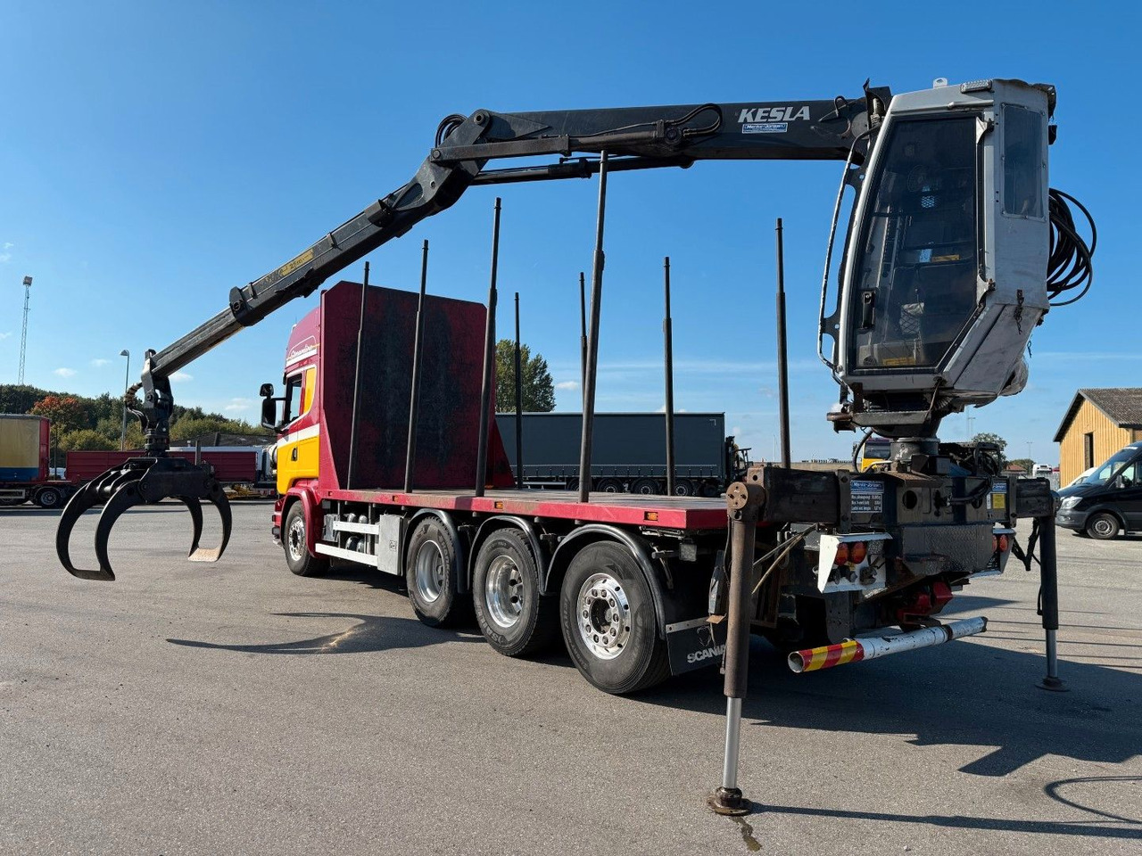 Scania R580 V8 8x4*4 Crane Kesla 21127 / Woodtransport - Автоманипулятор: фото 4 Scania R580 V8 8x4*4 Crane Kesla 21127 / Woodtransport - Автоманипулятор: фото 4