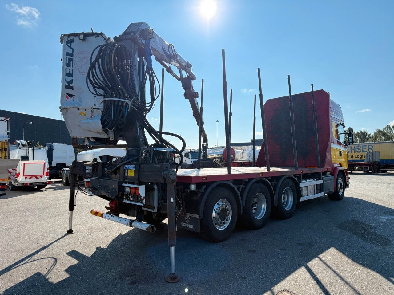 Scania R580 V8 8x4*4 Crane Kesla 21127 / Woodtransport - Автоманипулятор: фото 3 Scania R580 V8 8x4*4 Crane Kesla 21127 / Woodtransport - Автоманипулятор: фото 3