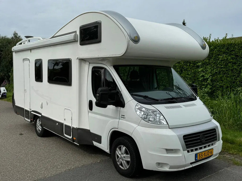 Альковный автодом Fiat RIMOR EUROPEO 63 Alkoof, 2x airco, luifel, voortent, EP Level, trekhaak, douche, toilet, 6-zits: фото 1