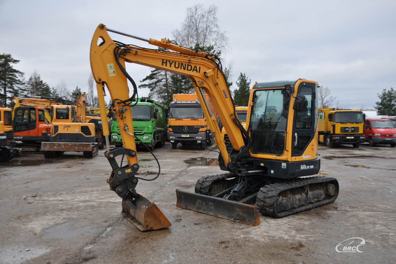 Hyundai R60CR-9A - Гусеничный экскаватор: фото 1 Hyundai R60CR-9A - Гусеничный экскаватор: фото 1