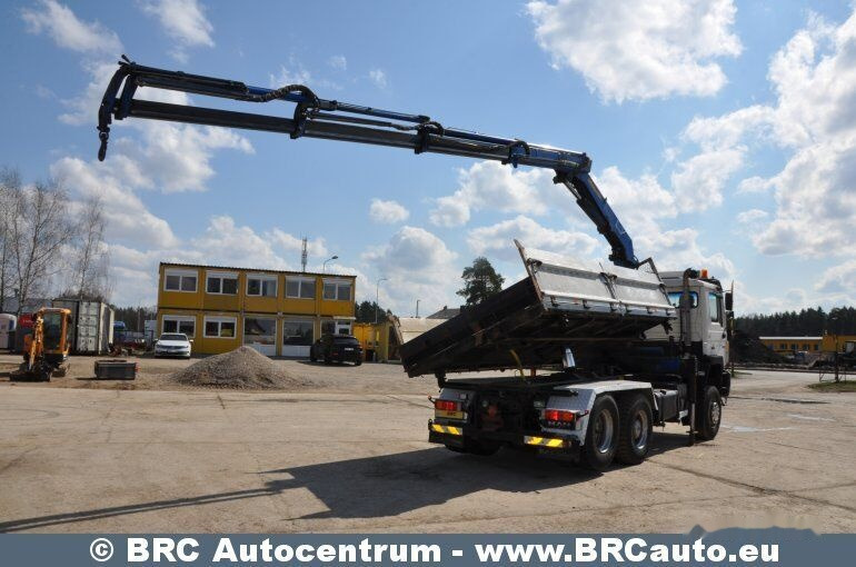 MAN 19.322 6X4 manipuliatorius HMF1453(B3) - Самосвал, Автоманипулятор: фото 5 MAN 19.322 6X4 manipuliatorius HMF1453(B3) - Самосвал, Автоманипулятор: фото 5