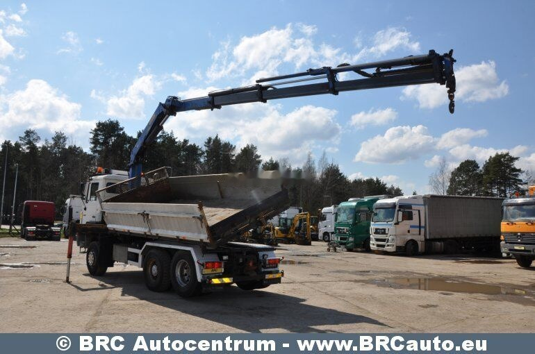 MAN 19.322 6X4 manipuliatorius HMF1453(B3) - Самосвал, Автоманипулятор: фото 4 MAN 19.322 6X4 manipuliatorius HMF1453(B3) - Самосвал, Автоманипулятор: фото 4