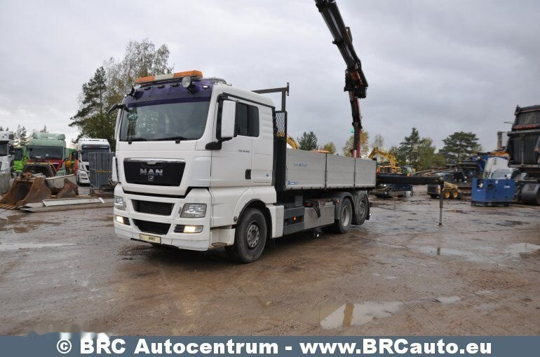 MAN TGX Palfinger 18002 6x2 - Грузовик бортовой/ Платформа: фото 2 MAN TGX Palfinger 18002 6x2 - Грузовик бортовой/ Платформа: фото 2