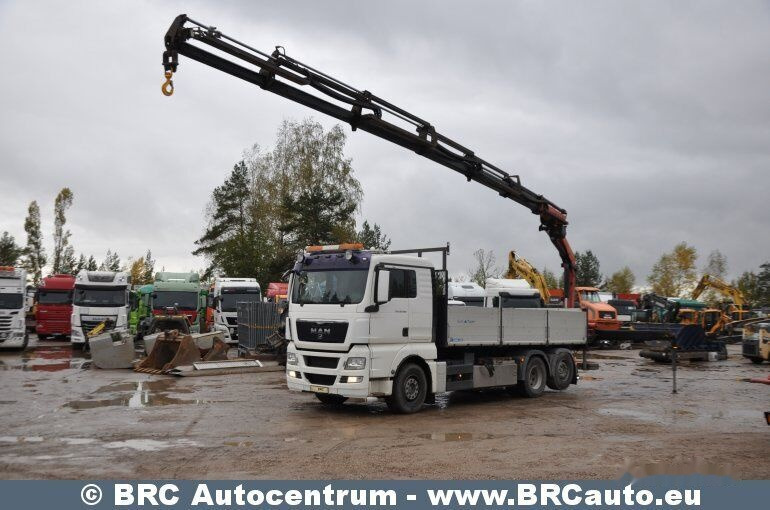 MAN TGX Palfinger 18002 6x2 - Грузовик бортовой/ Платформа: фото 1 MAN TGX Palfinger 18002 6x2 - Грузовик бортовой/ Платформа: фото 1