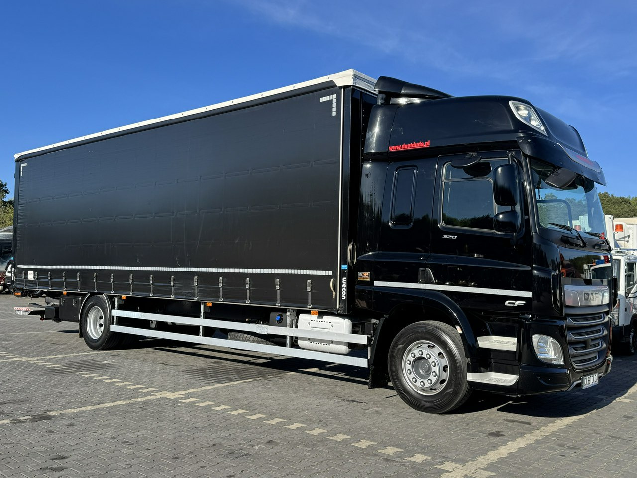DAF CF 320 E6 Winda Firana Tył Drzwi Dach Zsuwany Długi 9.40m - Тентованный грузовик: фото 5 DAF CF 320 E6 Winda Firana Tył Drzwi Dach Zsuwany Długi 9.40m - Тентованный грузовик: фото 5