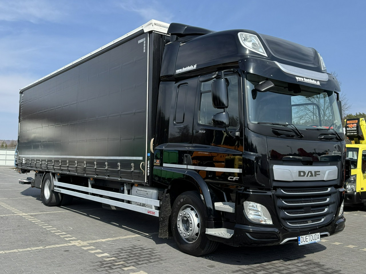 DAF CF 320 E6 Winda Firana Tył Drzwi Dach Zsuwany Długi 9.40m - Тентованный грузовик: фото 5 DAF CF 320 E6 Winda Firana Tył Drzwi Dach Zsuwany Długi 9.40m - Тентованный грузовик: фото 5