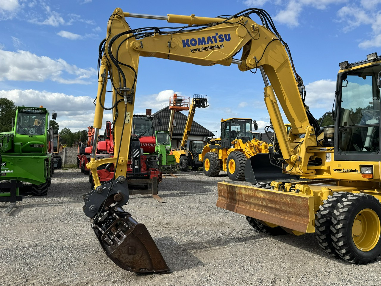Komatsu PW 98 MR 8 Pług + Podpory 10ton Szybkozłącze - Другая техника: фото 4 Komatsu PW 98 MR 8 Pług + Podpory 10ton Szybkozłącze - Другая техника: фото 4