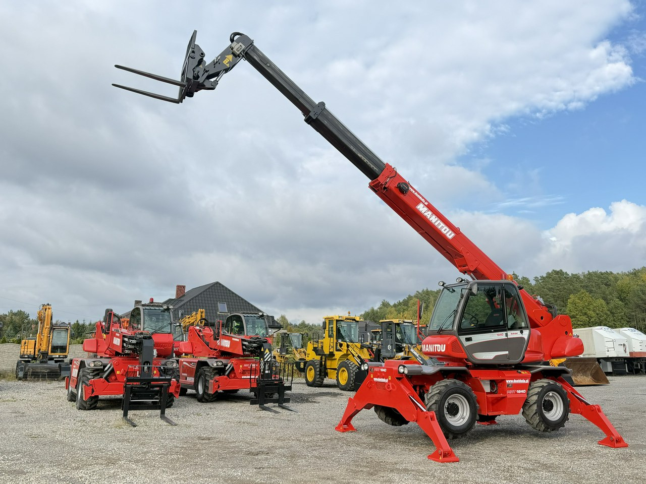 Manitou MRT 1640 Easy ROTO Ładowarka Teleskopowa Obrotowa 1840 2150 - Телескопический погрузчик: фото 1 Manitou MRT 1640 Easy ROTO Ładowarka Teleskopowa Obrotowa 1840 2150 - Телескопический погрузчик: фото 1