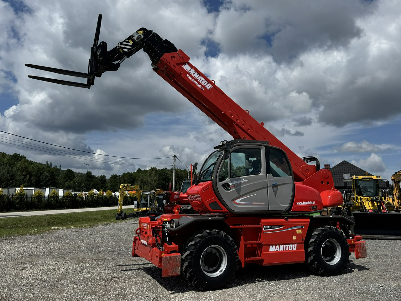 Manitou MRT 2150 + ROTO Ładowarka Teleskopowa Obrotowa - Телескопический погрузчик: фото 2 Manitou MRT 2150 + ROTO Ładowarka Teleskopowa Obrotowa - Телескопический погрузчик: фото 2