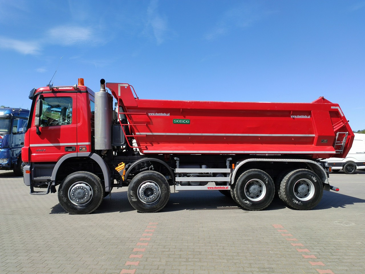 Mercedes Actros 4141 8x6 Wywrot SKIBICKI Automat EPS ze Sprzegłem !!! - Самосвал: фото 4 Mercedes Actros 4141 8x6 Wywrot SKIBICKI Automat EPS ze Sprzegłem !!! - Самосвал: фото 4