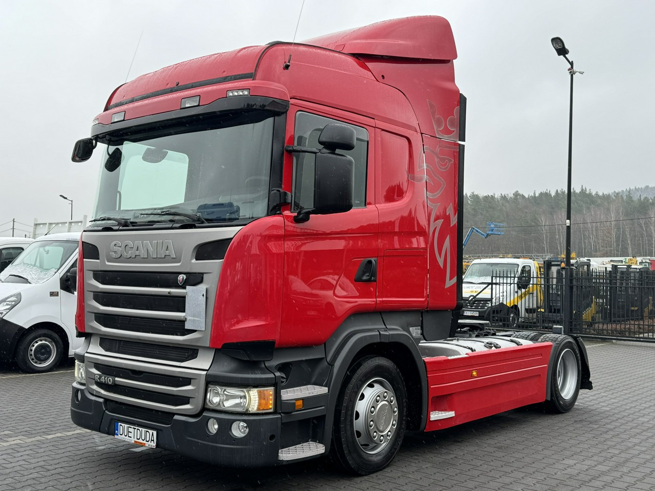 Scania R410 E6 4x2 Retarder Klima Postojowa Low deck / Mega - Тягач: фото 2 Scania R410 E6 4x2 Retarder Klima Postojowa Low deck / Mega - Тягач: фото 2