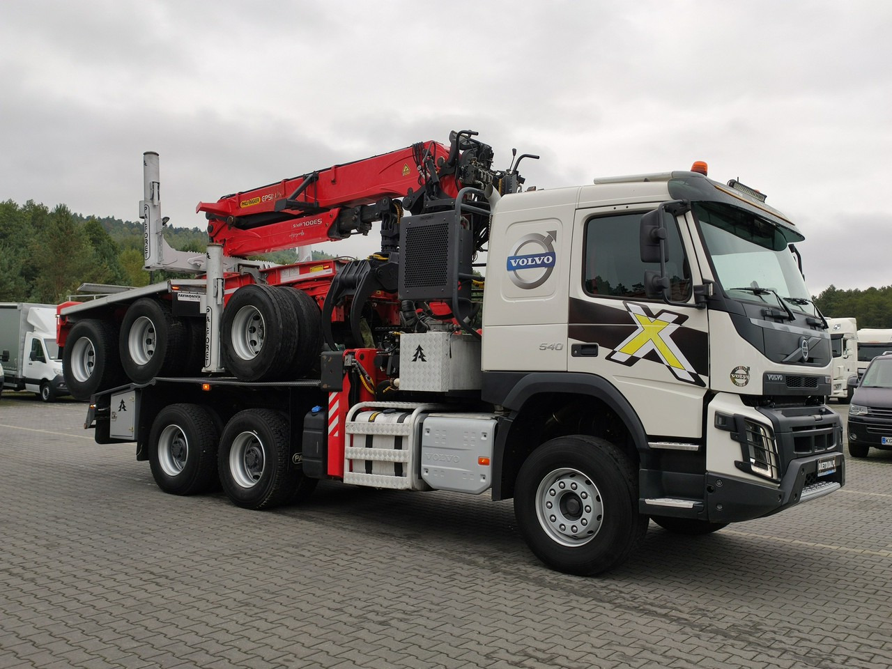Volvo FMX 540 6x4 RETARDER PALFORET EPSILON S300L Do Drewna - Лесовоз: фото 3 Volvo FMX 540 6x4 RETARDER PALFORET EPSILON S300L Do Drewna - Лесовоз: фото 3