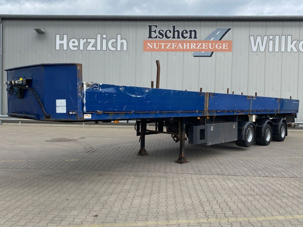 Janzen | ausziehbar*2+3 Achse gelenkt*Luft-Lift - Полуприцеп бортовой/ Платформа: фото 1 Janzen | ausziehbar*2+3 Achse gelenkt*Luft-Lift - Полуприцеп бортовой/ Платформа: фото 1