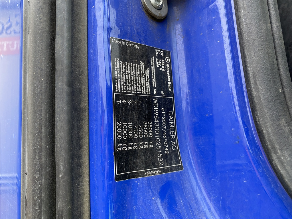 Mercedes-Benz 3540 8x4 Arocs / 9 m³ Intermix-Aufbau - Автобетоносмеситель: фото 4 Mercedes-Benz 3540 8x4 Arocs / 9 m³ Intermix-Aufbau - Автобетоносмеситель: фото 4