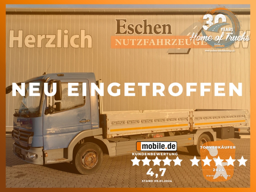 Mercedes-Benz 818 Atego - Грузовик бортовой/ Платформа: фото 1 Mercedes-Benz 818 Atego - Грузовик бортовой/ Платформа: фото 1