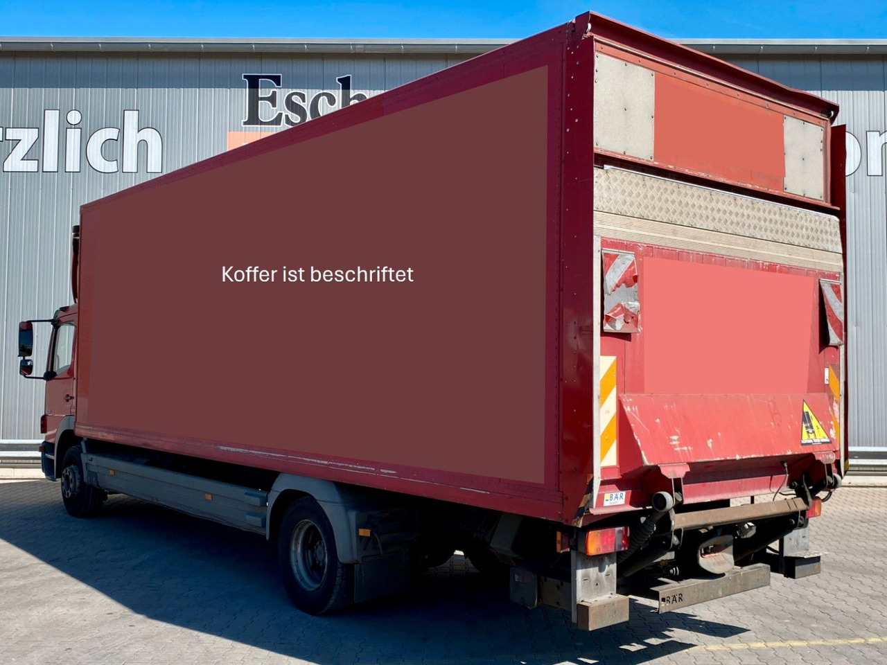 Mercedes-Benz Atego 1224 | BÄR LBW 1,50to*3x Sitze*Klima*AHK - Грузовик с закрытым кузовом: фото 3 Mercedes-Benz Atego 1224 | BÄR LBW 1,50to*3x Sitze*Klima*AHK - Грузовик с закрытым кузовом: фото 3