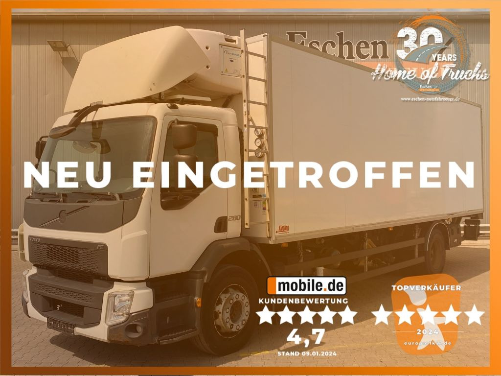 Volvo FE 280|CarrierSupra1250MT*Diesel/Netz*LBW 2.0to. - Рефрижератор: фото 1 Volvo FE 280|CarrierSupra1250MT*Diesel/Netz*LBW 2.0to. - Рефрижератор: фото 1