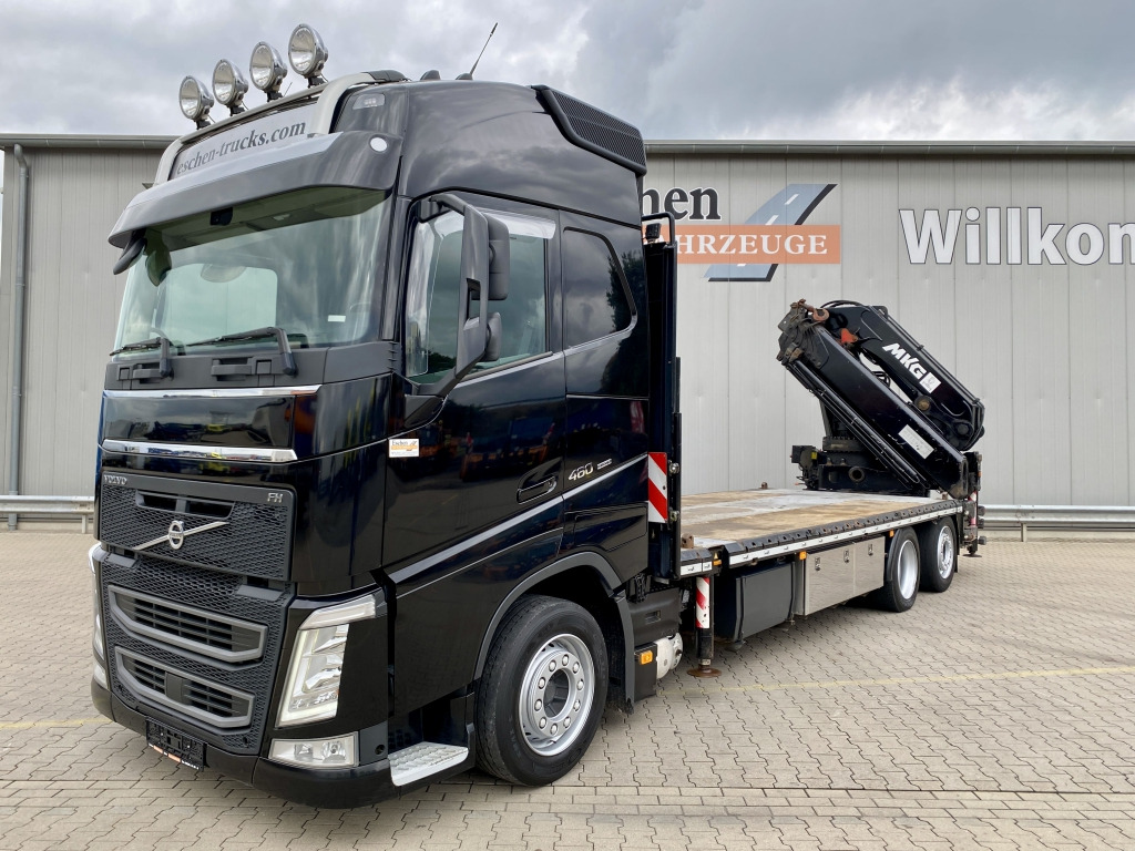 Volvo FH 460 / MKG HLK 531 HPa6 Kran - Грузовик бортовой/ Платформа, Автоманипулятор: фото 1 Volvo FH 460 / MKG HLK 531 HPa6 Kran - Грузовик бортовой/ Платформа, Автоманипулятор: фото 1