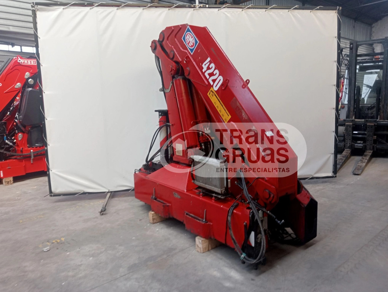 Grúa HMF 4220 K4 - Кран-манипулятор для Грузовиков: фото 1 Grúa HMF 4220 K4 - Кран-манипулятор для Грузовиков: фото 1