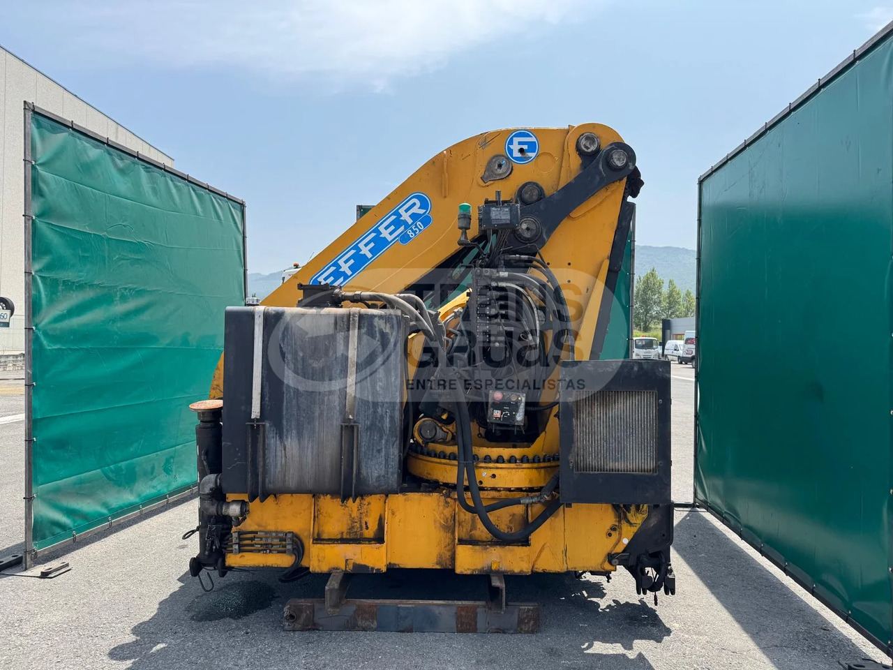 Grúa hidráulica Effer 850 8S - Кран-манипулятор: фото 2 Grúa hidráulica Effer 850 8S - Кран-манипулятор: фото 2