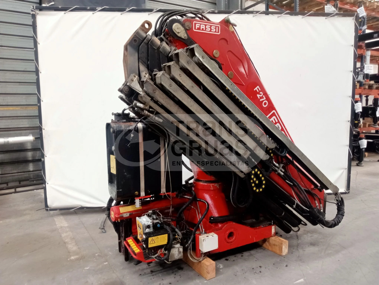 Grúa hidráulica Fassi F270A.26 - Кран-манипулятор: фото 5 Grúa hidráulica Fassi F270A.26 - Кран-манипулятор: фото 5