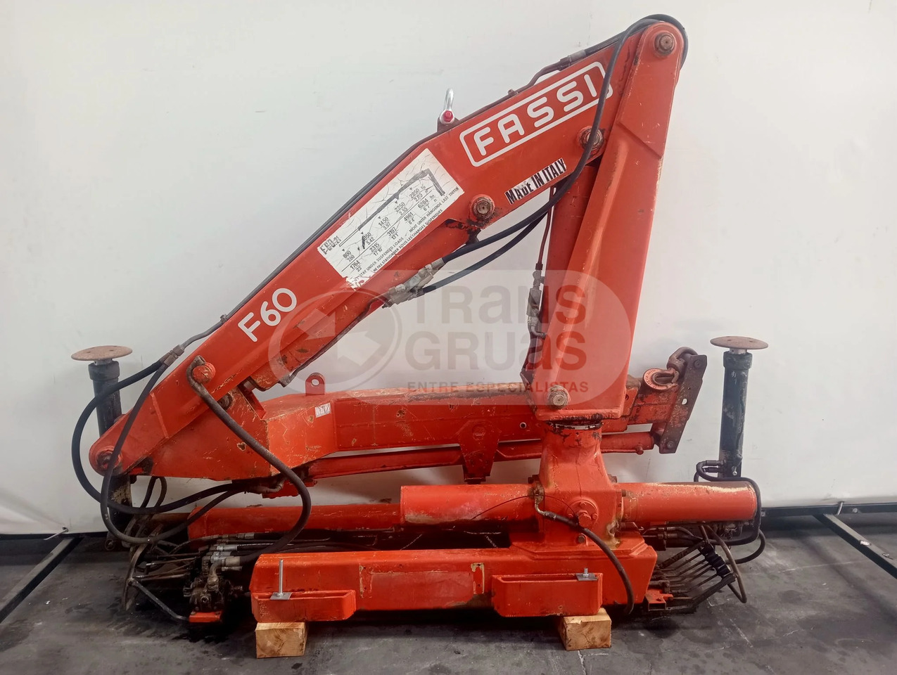 Grúa hidráulica Fassi F60.21 - Кран-манипулятор: фото 1 Grúa hidráulica Fassi F60.21 - Кран-манипулятор: фото 1