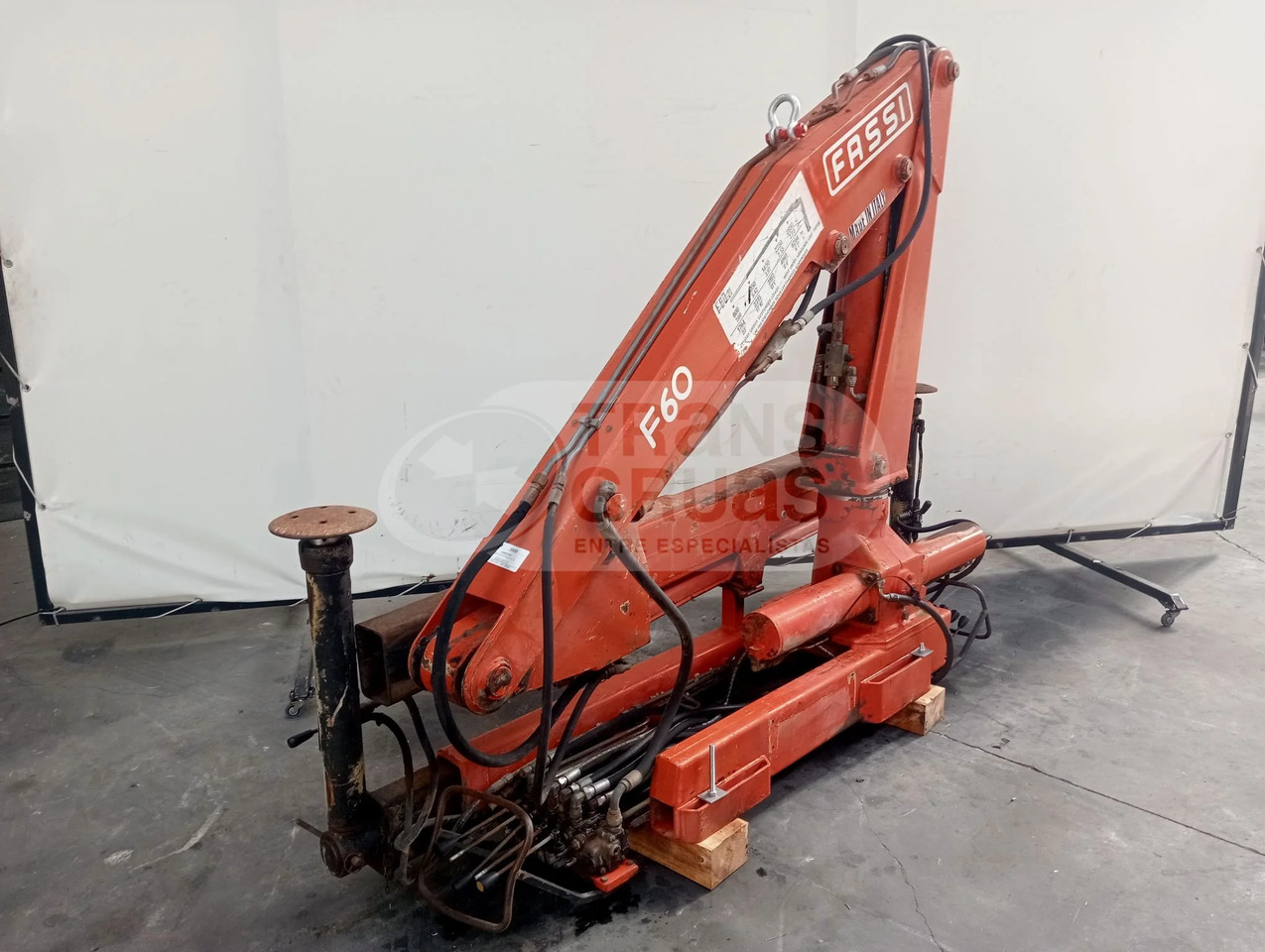 Grúa hidráulica Fassi F60.21 - Кран-манипулятор: фото 4 Grúa hidráulica Fassi F60.21 - Кран-манипулятор: фото 4