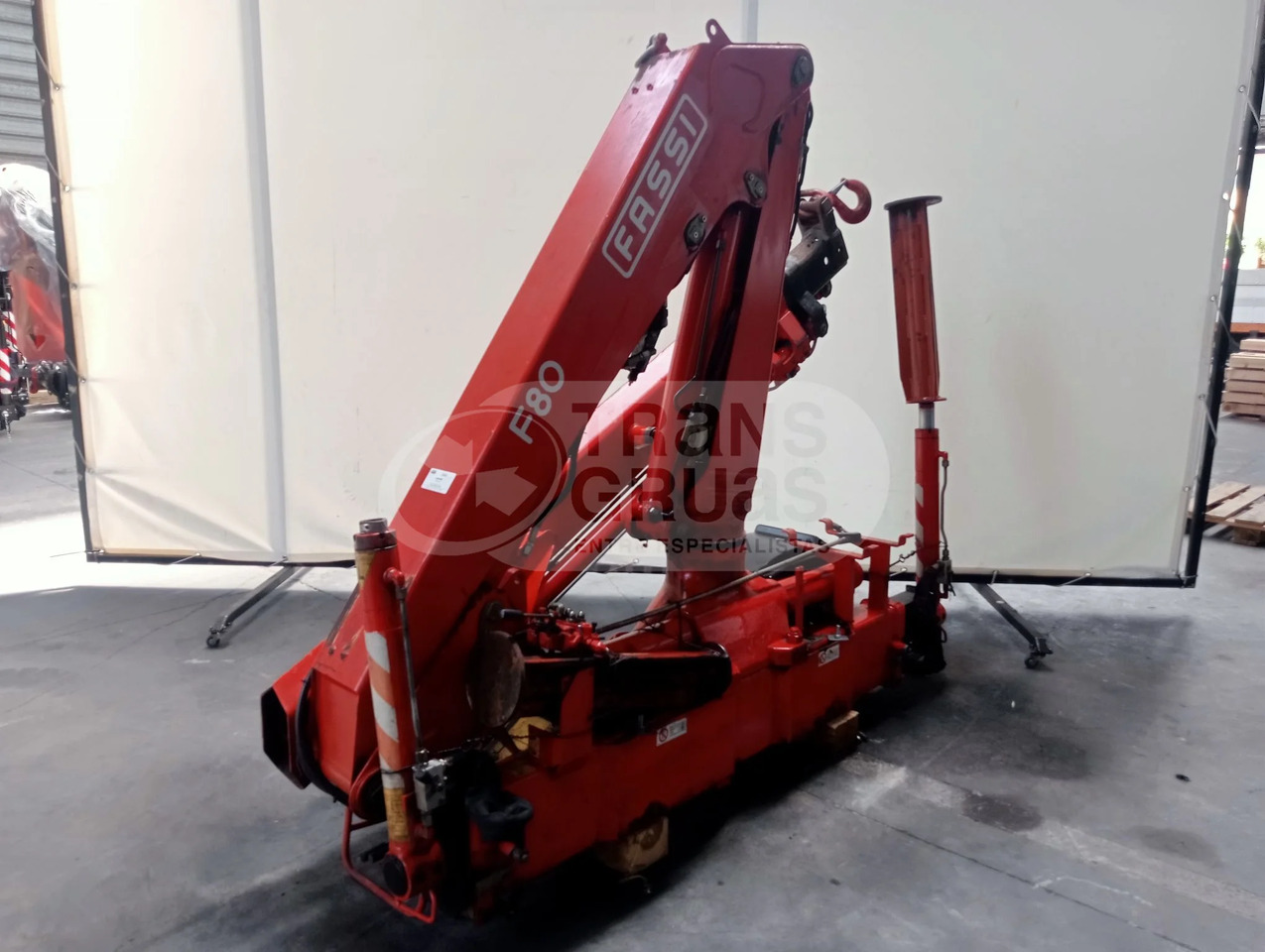 Grúa hidráulica Fassi F80A.22 - Кран-манипулятор: фото 4 Grúa hidráulica Fassi F80A.22 - Кран-манипулятор: фото 4