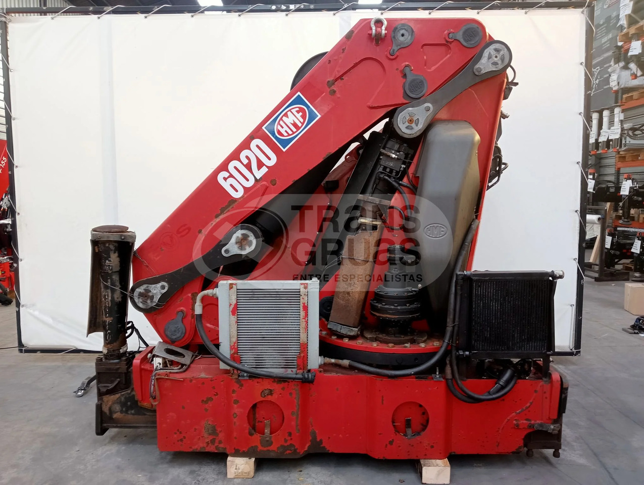 Grúa hidráulica HMF 6020 - Кран-манипулятор: фото 2 Grúa hidráulica HMF 6020 - Кран-манипулятор: фото 2