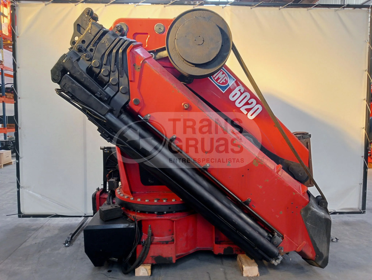 Grúa hidráulica HMF 6020 - Кран-манипулятор: фото 1 Grúa hidráulica HMF 6020 - Кран-манипулятор: фото 1