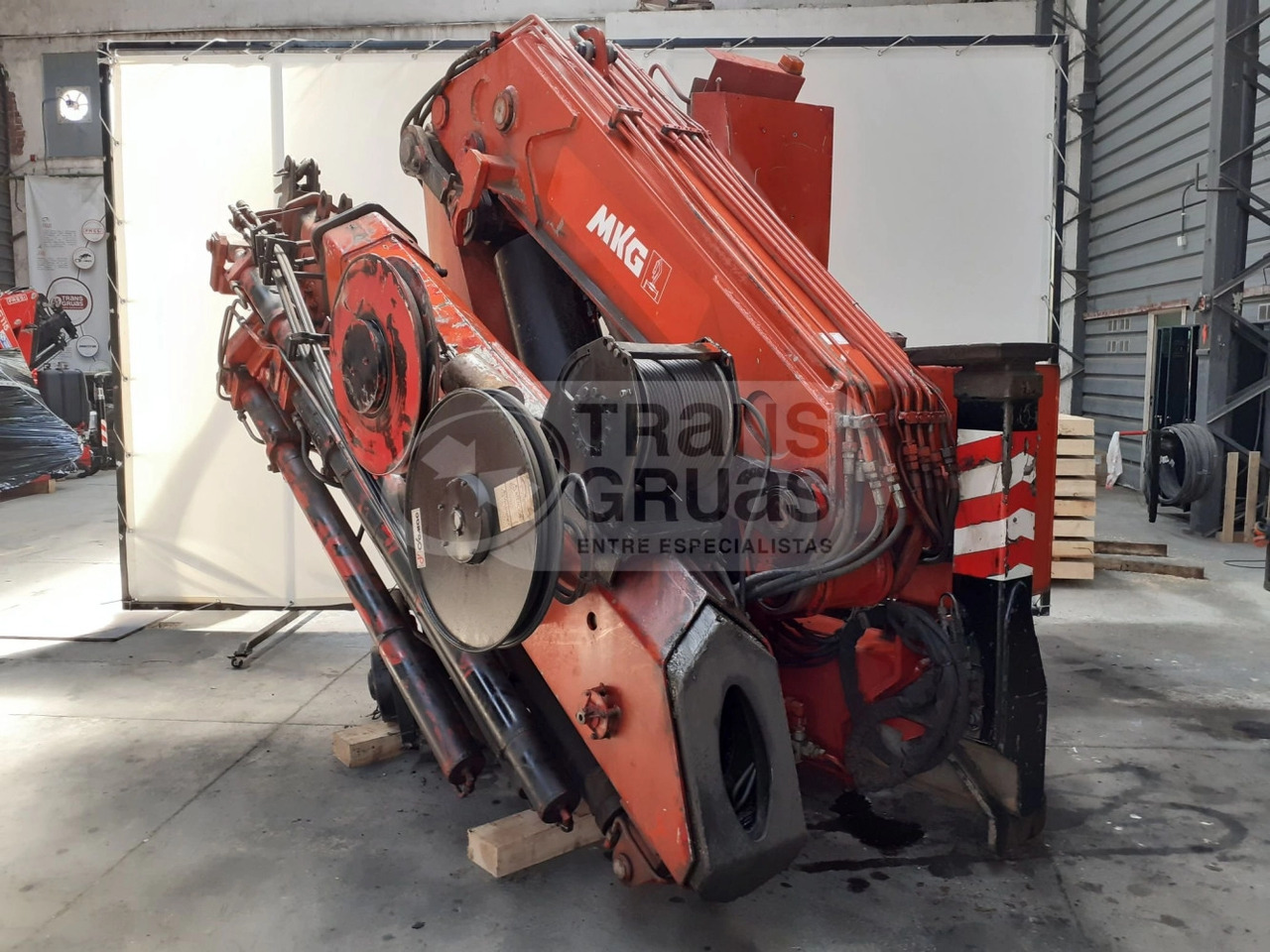 Grúa hidráulica MKG HLK 770 HP - Кран-манипулятор: фото 2 Grúa hidráulica MKG HLK 770 HP - Кран-манипулятор: фото 2