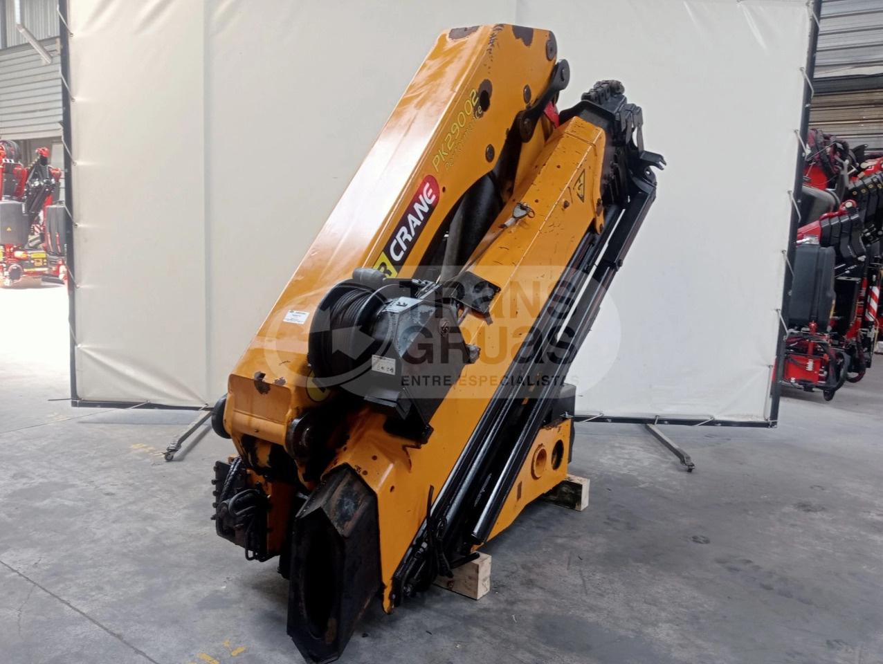 Grúa hidráulica Palfinger PK 29002 - Кран-манипулятор: фото 3 Grúa hidráulica Palfinger PK 29002 - Кран-манипулятор: фото 3