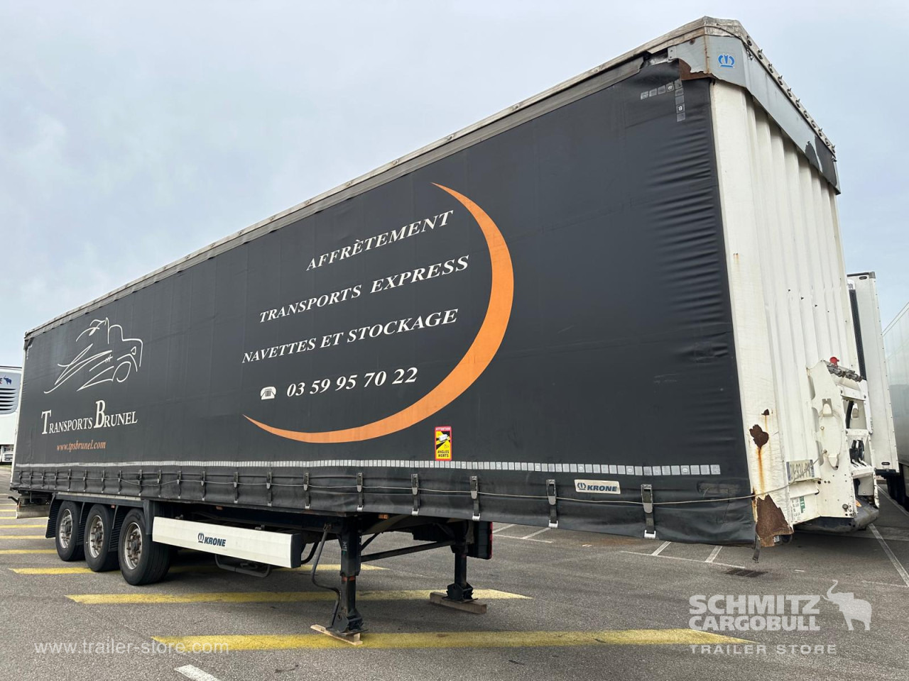 KRONE Curtainsider Standard - Тентованный полуприцеп: фото 1 KRONE Curtainsider Standard - Тентованный полуприцеп: фото 1