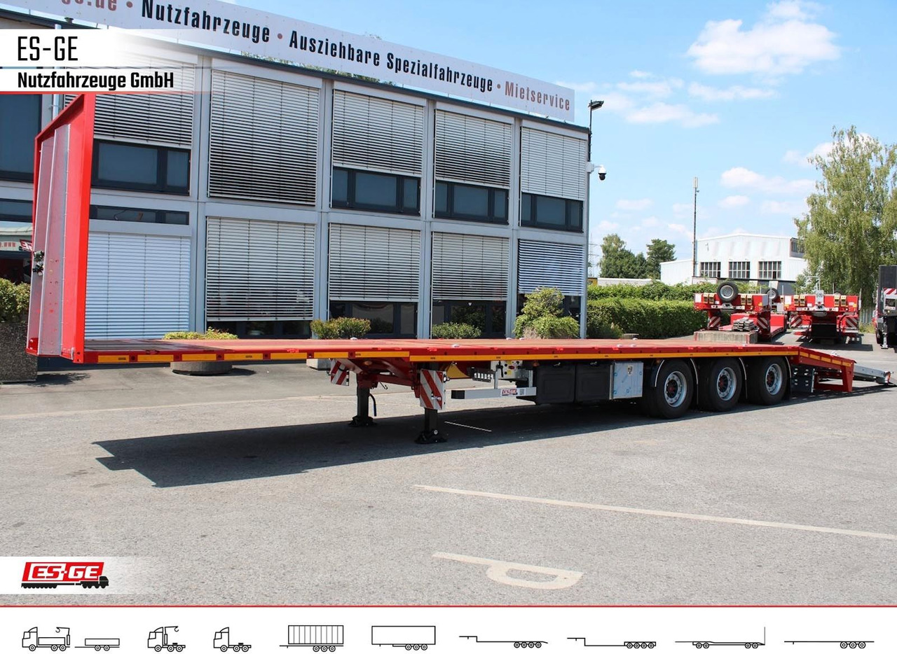 Полуприцеп бортовой/ Платформа ES-GE 3-Achs Megatrailer, hydr. Heckabsenkung: фото 9 Полуприцеп бортовой/ Платформа ES-GE 3-Achs Megatrailer, hydr. Heckabsenkung: фото 9