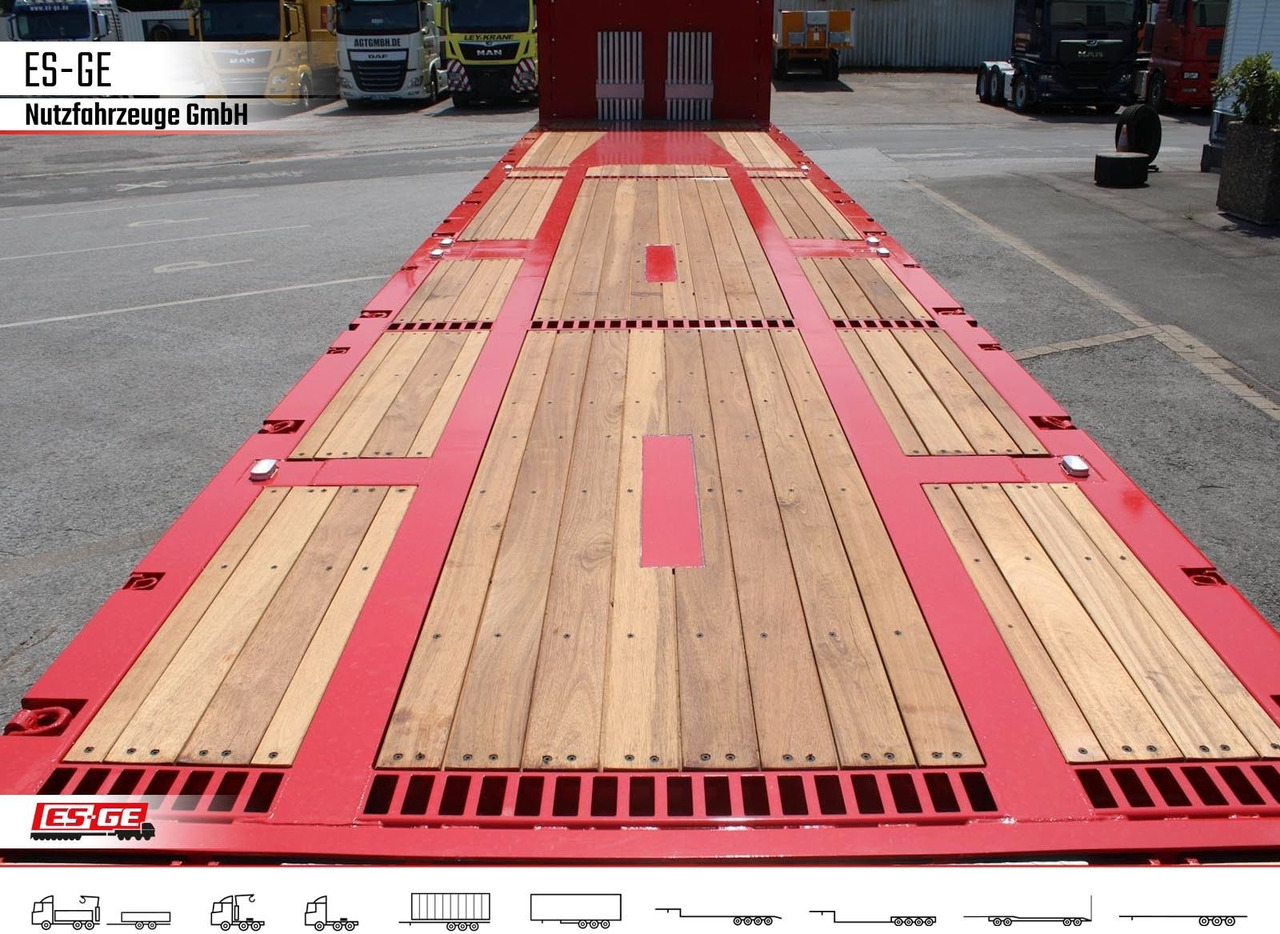 Полуприцеп бортовой/ Платформа ES-GE 3-Achs Megatrailer, hydr. Heckabsenkung: фото 8 Полуприцеп бортовой/ Платформа ES-GE 3-Achs Megatrailer, hydr. Heckabsenkung: фото 8