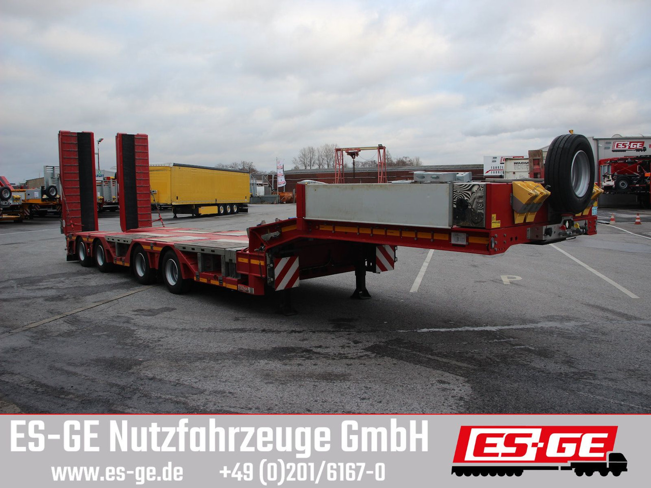 Низкорамный полуприцеп Faymonville Multimax Satteltieflader (2+2) - nachlaufgelenkt: фото 6