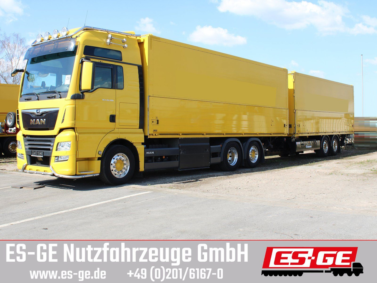 MAN 6x2 LKW mit Tandemanhänger - Грузовик для перевозки напитков: фото 2 MAN 6x2 LKW mit Tandemanhänger - Грузовик для перевозки напитков: фото 2