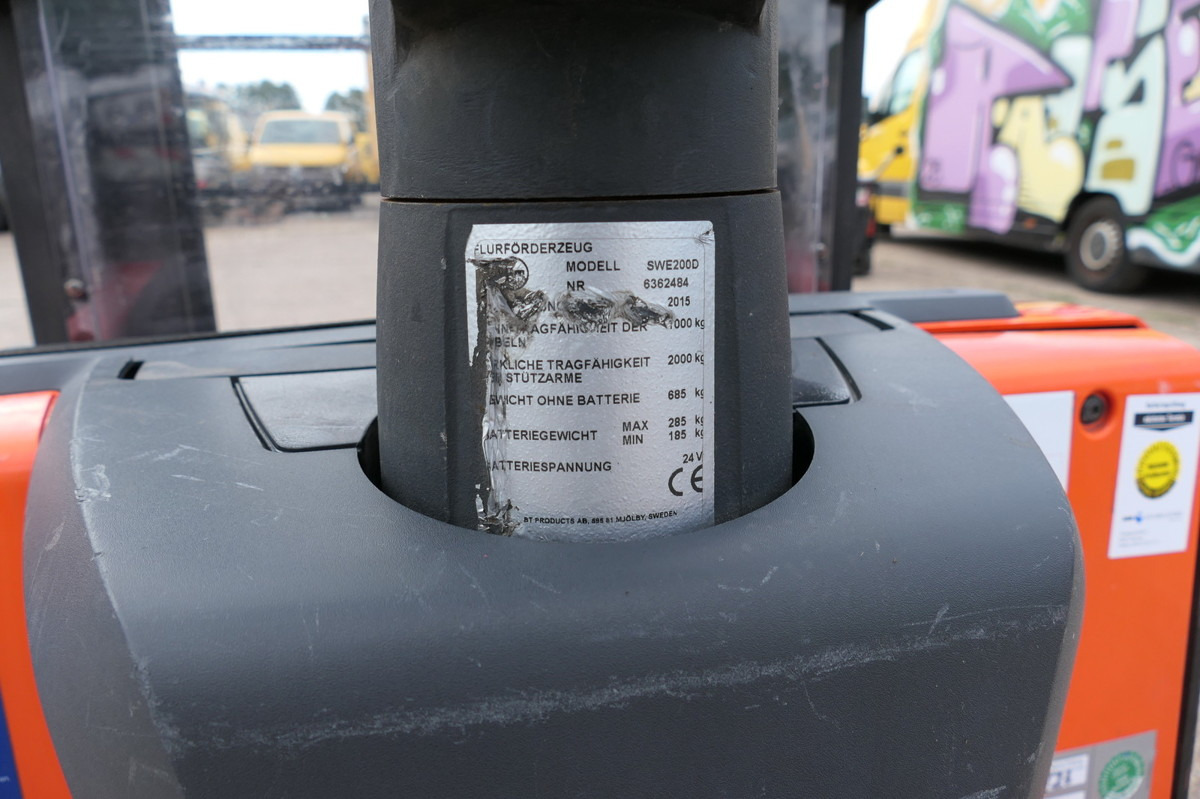BT SWE 200D Batterie 28/2023 - Тележка: фото 5 BT SWE 200D Batterie 28/2023 - Тележка: фото 5