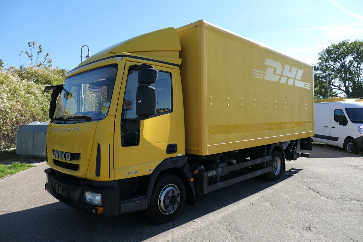 IVECO EuroCargo ML 75 E 16 P LBW LUFT AUTOMATIK COC EU - Фургон с закрытым кузовом: фото 1 IVECO EuroCargo ML 75 E 16 P LBW LUFT AUTOMATIK COC EU - Фургон с закрытым кузовом: фото 1