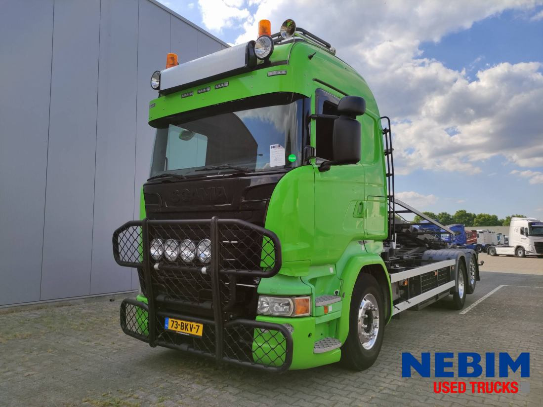 Scania R560 V8 6x2 Retarder - NCH 20 ton cable system - Грузовик-контейнеровоз/ Сменный кузов: фото 1 Scania R560 V8 6x2 Retarder - NCH 20 ton cable system - Грузовик-контейнеровоз/ Сменный кузов: фото 1