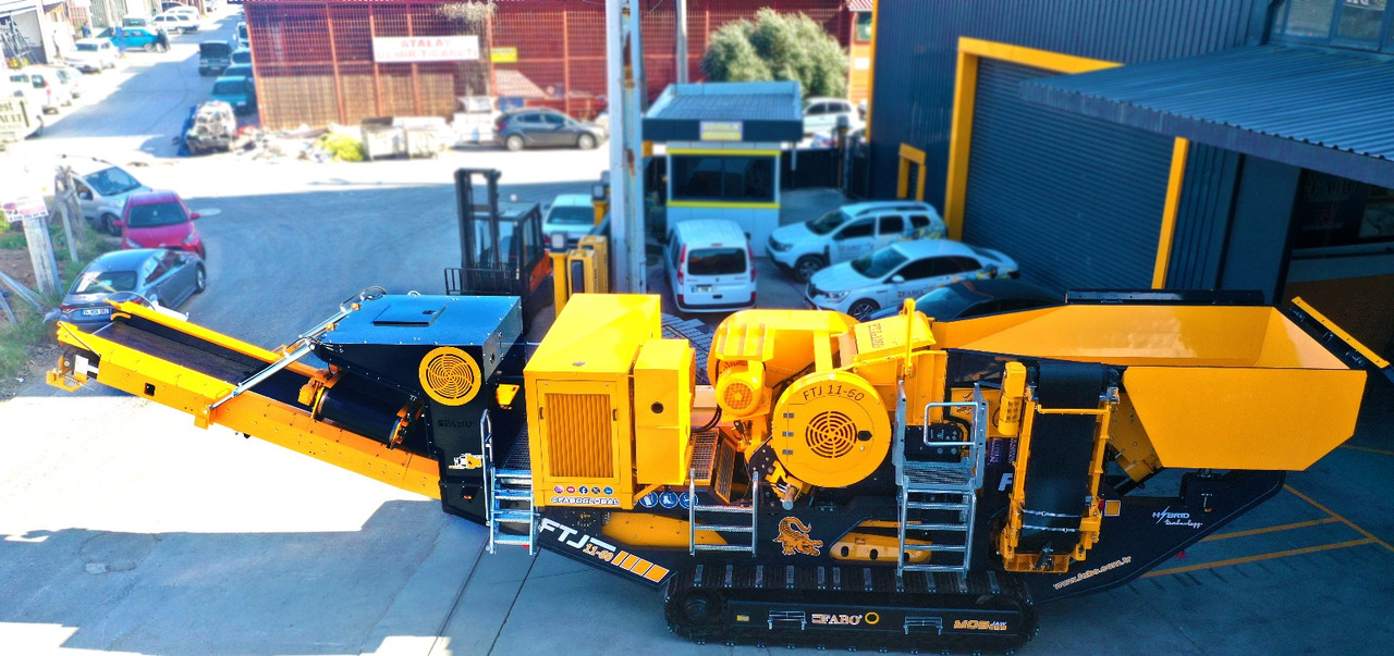 FABO FTJ 11-60 Tracked Jaw Crusher - Мобильная дробилка: фото 1 FABO FTJ 11-60 Tracked Jaw Crusher - Мобильная дробилка: фото 1