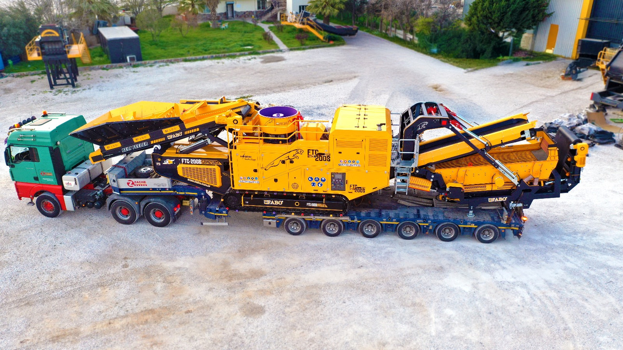 FABO Mobile crusher - Мобильная дробилка: фото 3 FABO Mobile crusher - Мобильная дробилка: фото 3
