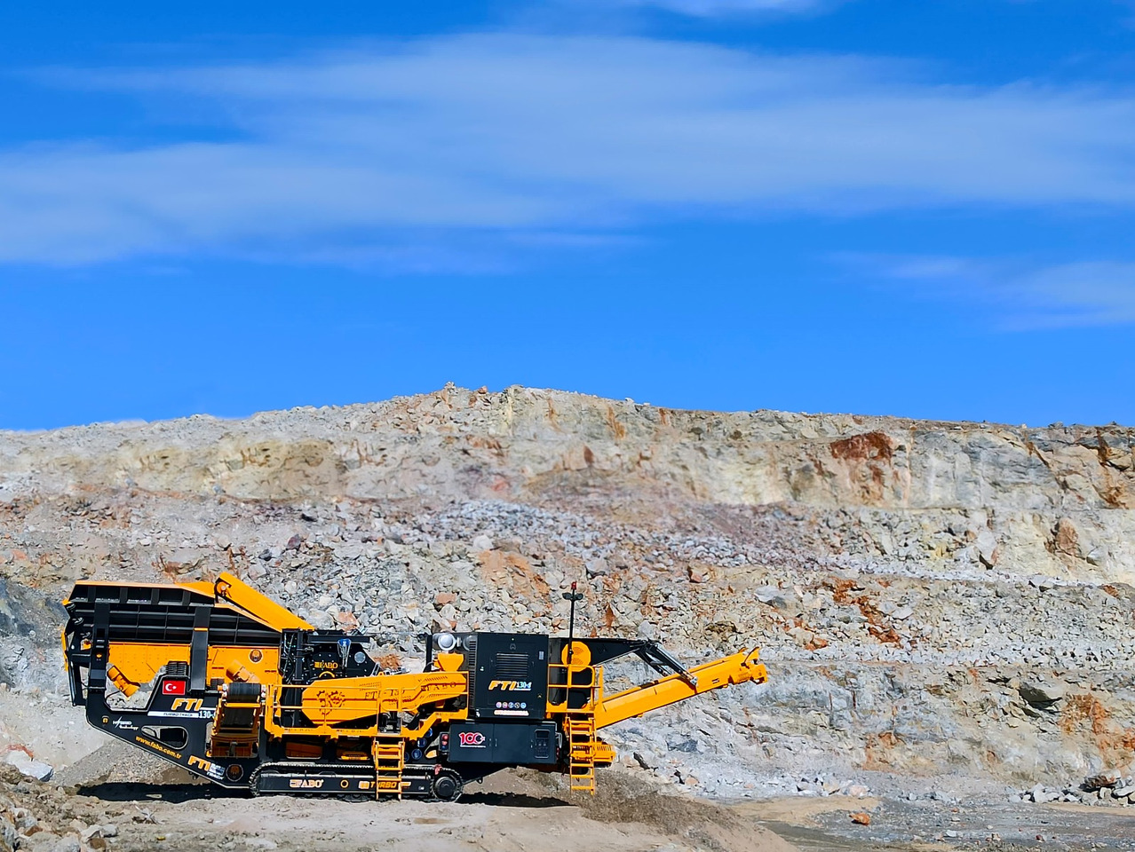 FABO Mobile crusher - Мобильная дробилка: фото 2 FABO Mobile crusher - Мобильная дробилка: фото 2