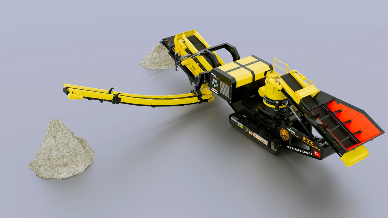 FABO Mobile crusher - Мобильная дробилка: фото 2 FABO Mobile crusher - Мобильная дробилка: фото 2